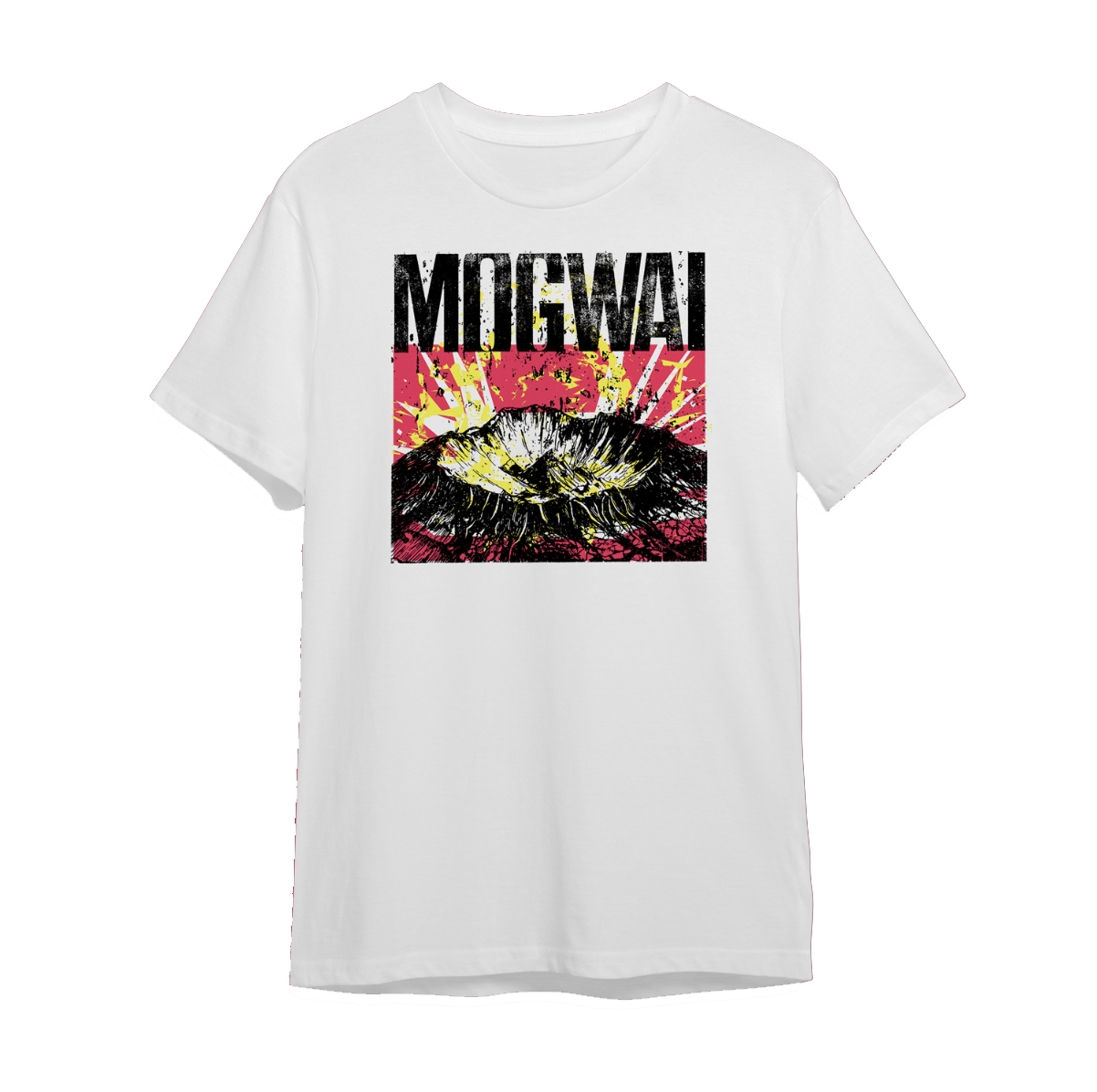 Mogwai "The Bad Fire" 白色 T-shirt