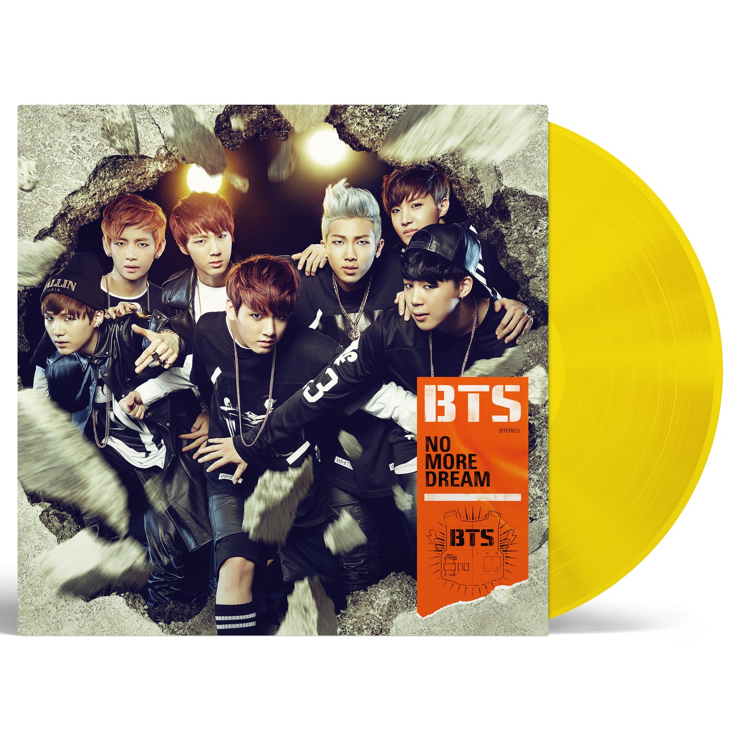BTS 防彈少男團 - NO MORE DREAM (Japanese Ver. 12") 黑膠唱片封面