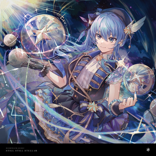 [預購] 星街すいせい 星街彗星 - Still Still Stellar (淺藍+黑彩膠)