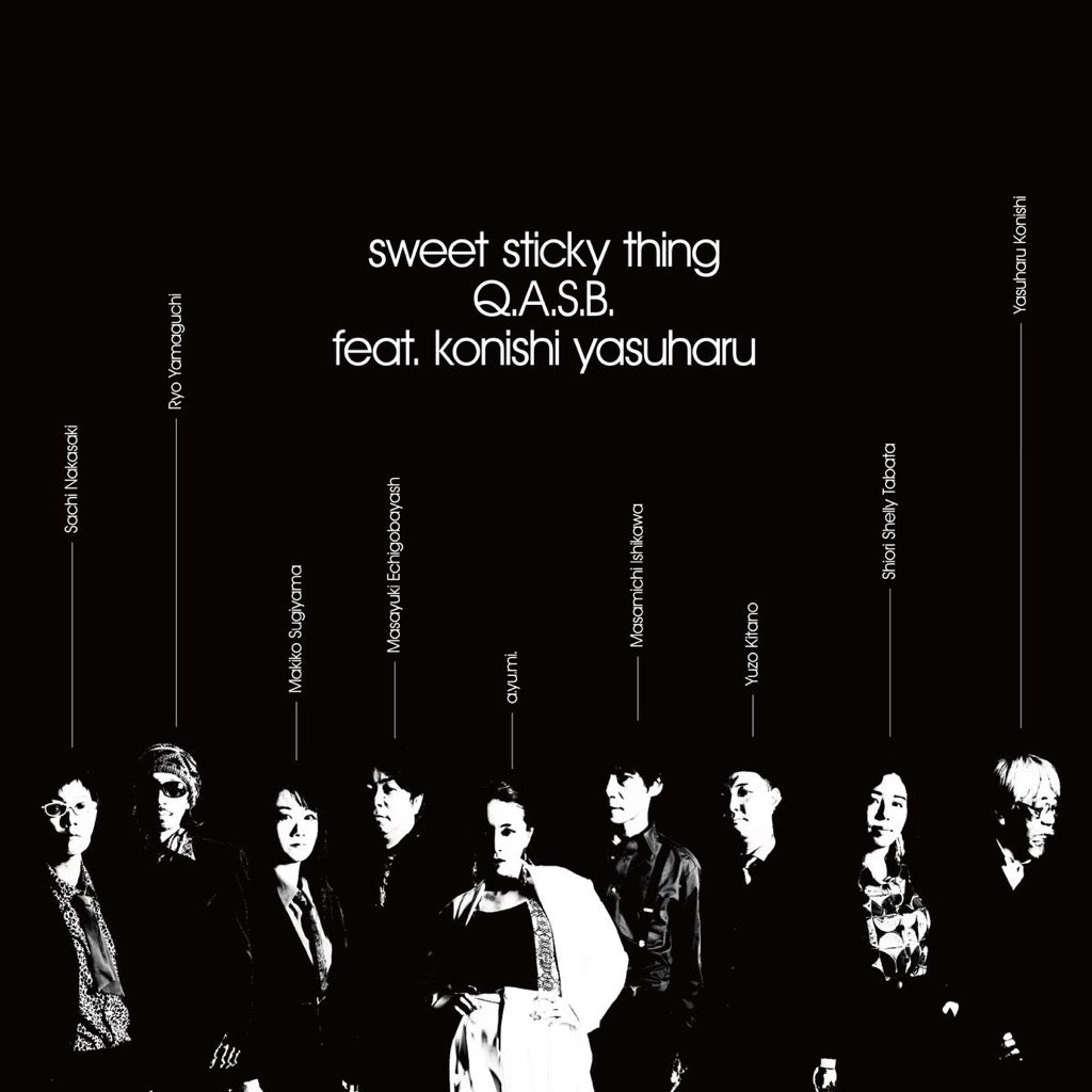 Q.A.S.B. - Sweet Sticky Thing feat. konishi yasuharu (7")