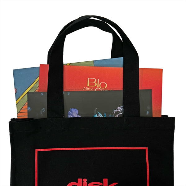 diskunion 黑膠唱片托特包 (紅色 logo) 商品照