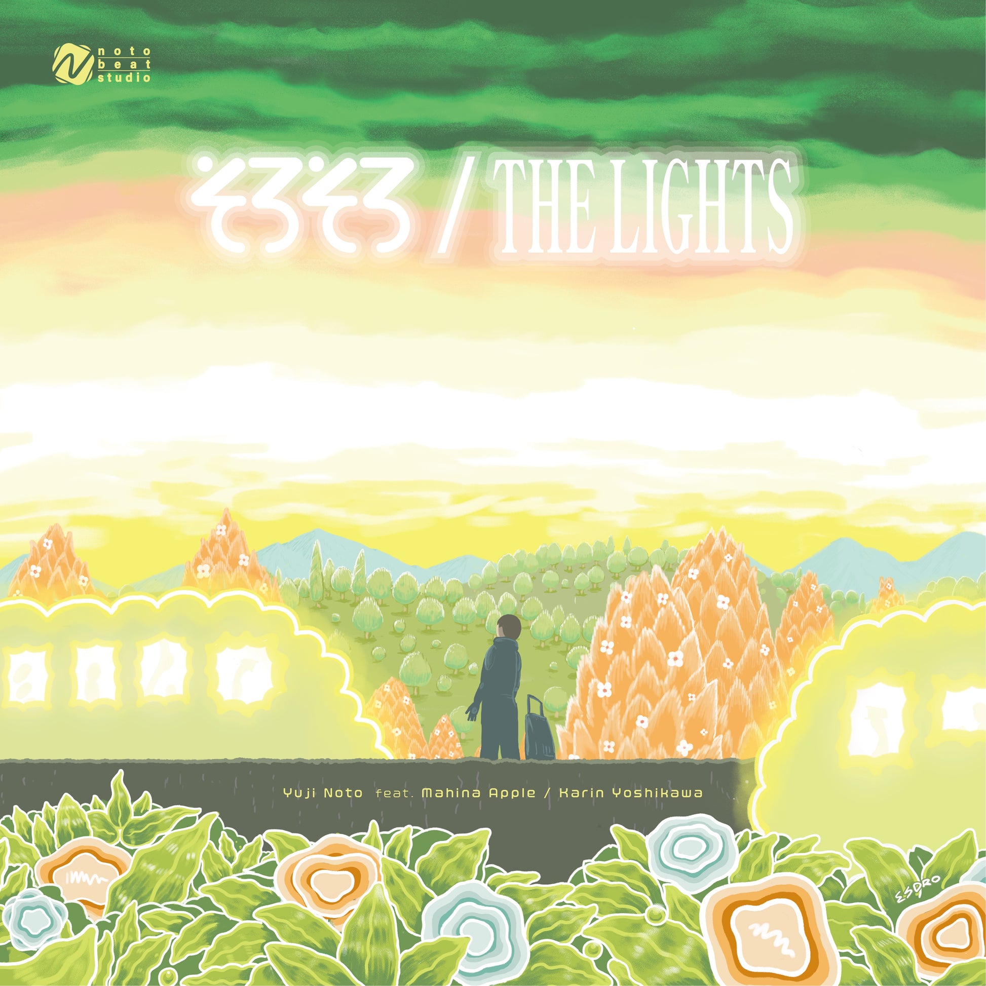 Yuji Noto - solosolo feat. Mahina Apple  /The Lights feat.Karin Yoshikawa (12")